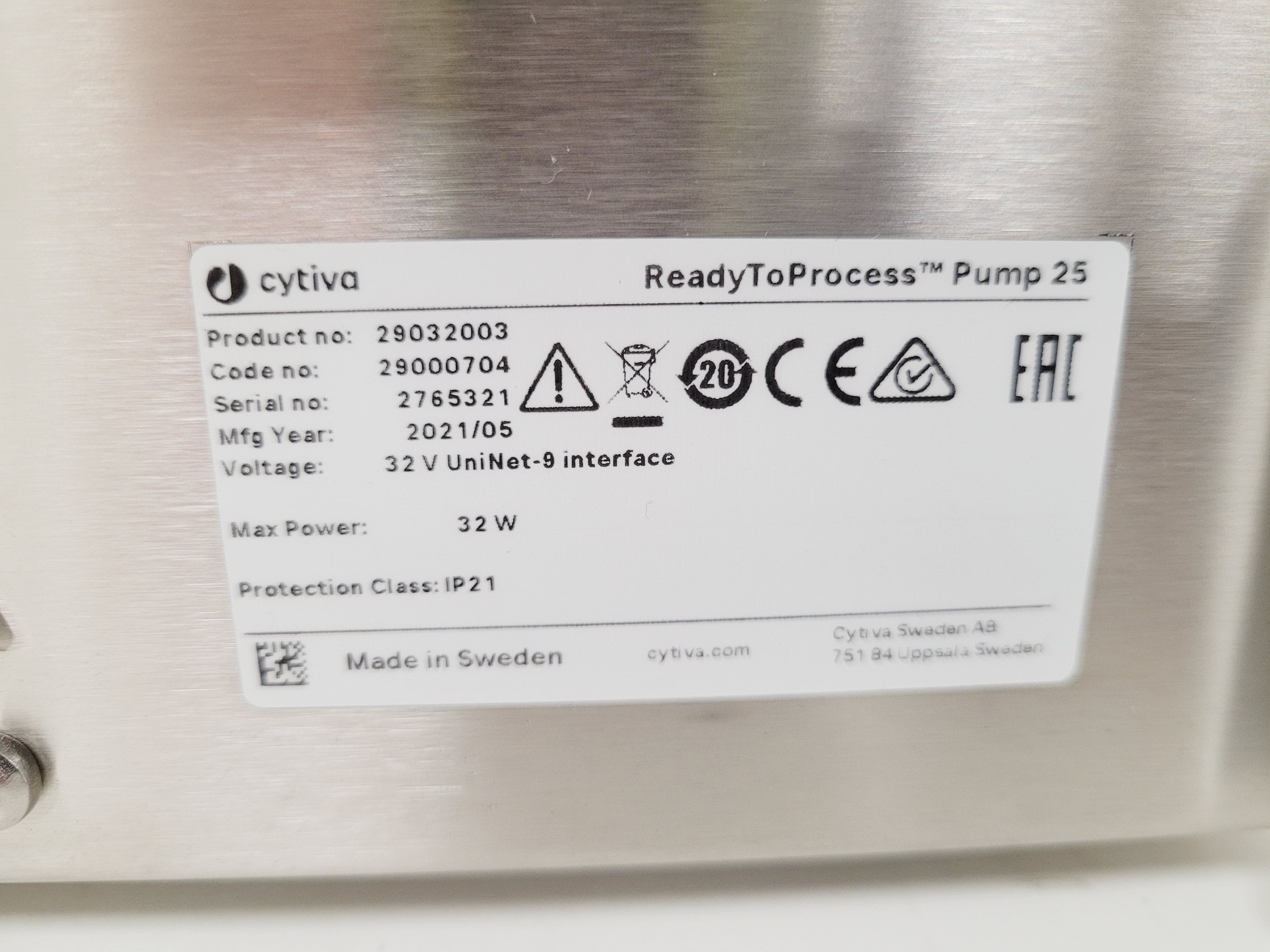 Image of Cytiva ReadyToProcess WAVE 25 w/ Tray 50, Pump25, CBCU Software, System Lab