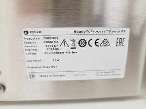 Thumbnail image of Cytiva ReadyToProcess WAVE 25 w/ Tray 50, Pump25, CBCU Software, System Lab