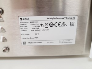 Thumbnail image of Cytiva ReadyToProcess WAVE 25 w/ Tray 50, Pump25, CBCU Software, System Lab