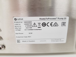 Thumbnail image of Cytiva ReadyToProcess WAVE 25 w/ Tray 50, Pump25, CBCU Software, System Lab