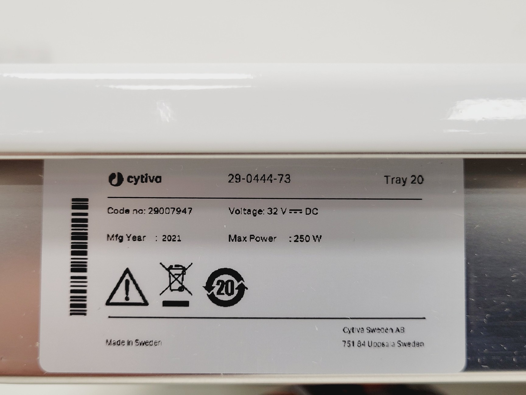 Image of Cytiva ReadyToProcess WAVE 25 w/ Tray 20 Lab