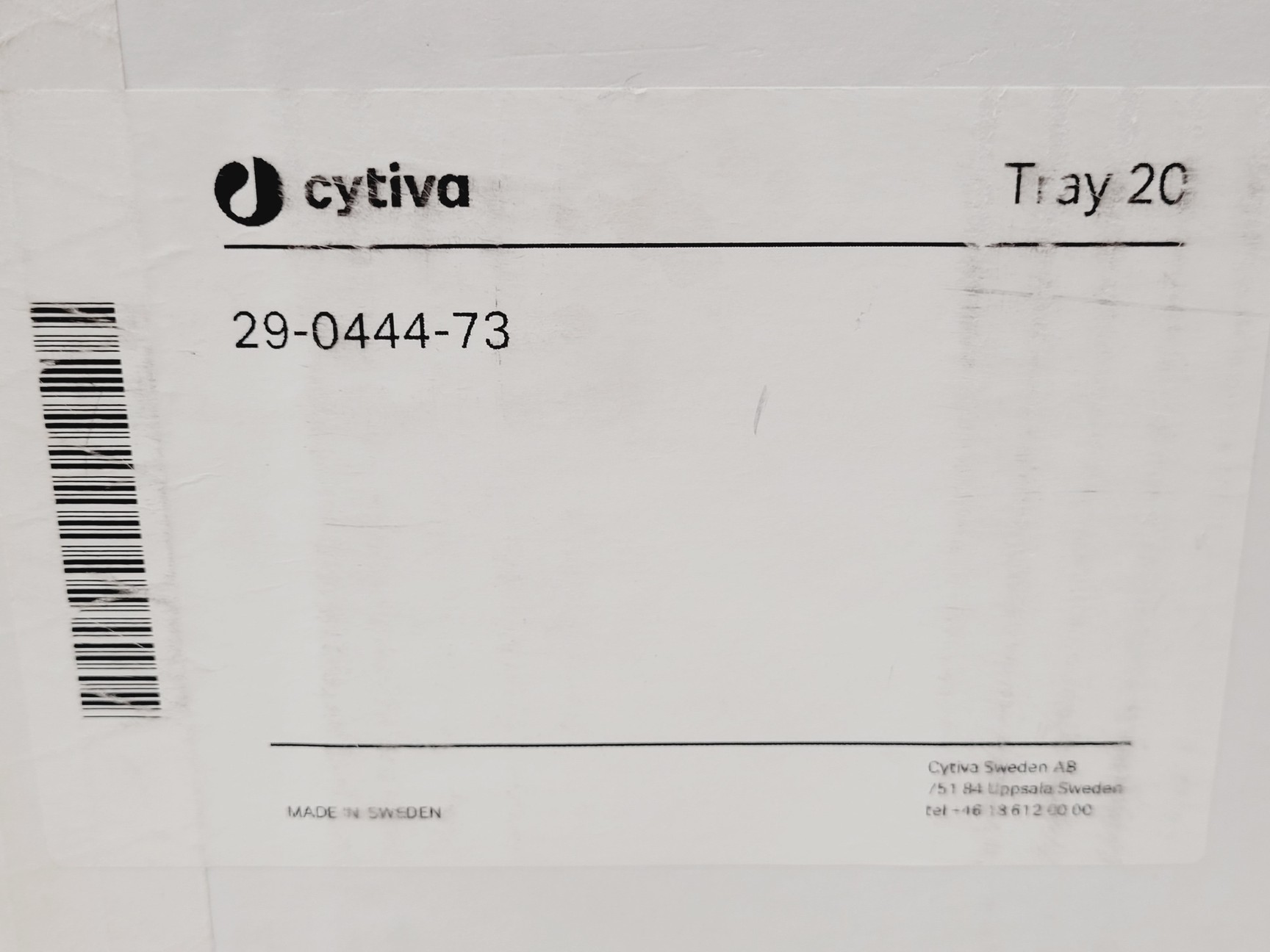 Image of Cytiva ReadyToProcess WAVE 25 w/ Tray 20 Lab