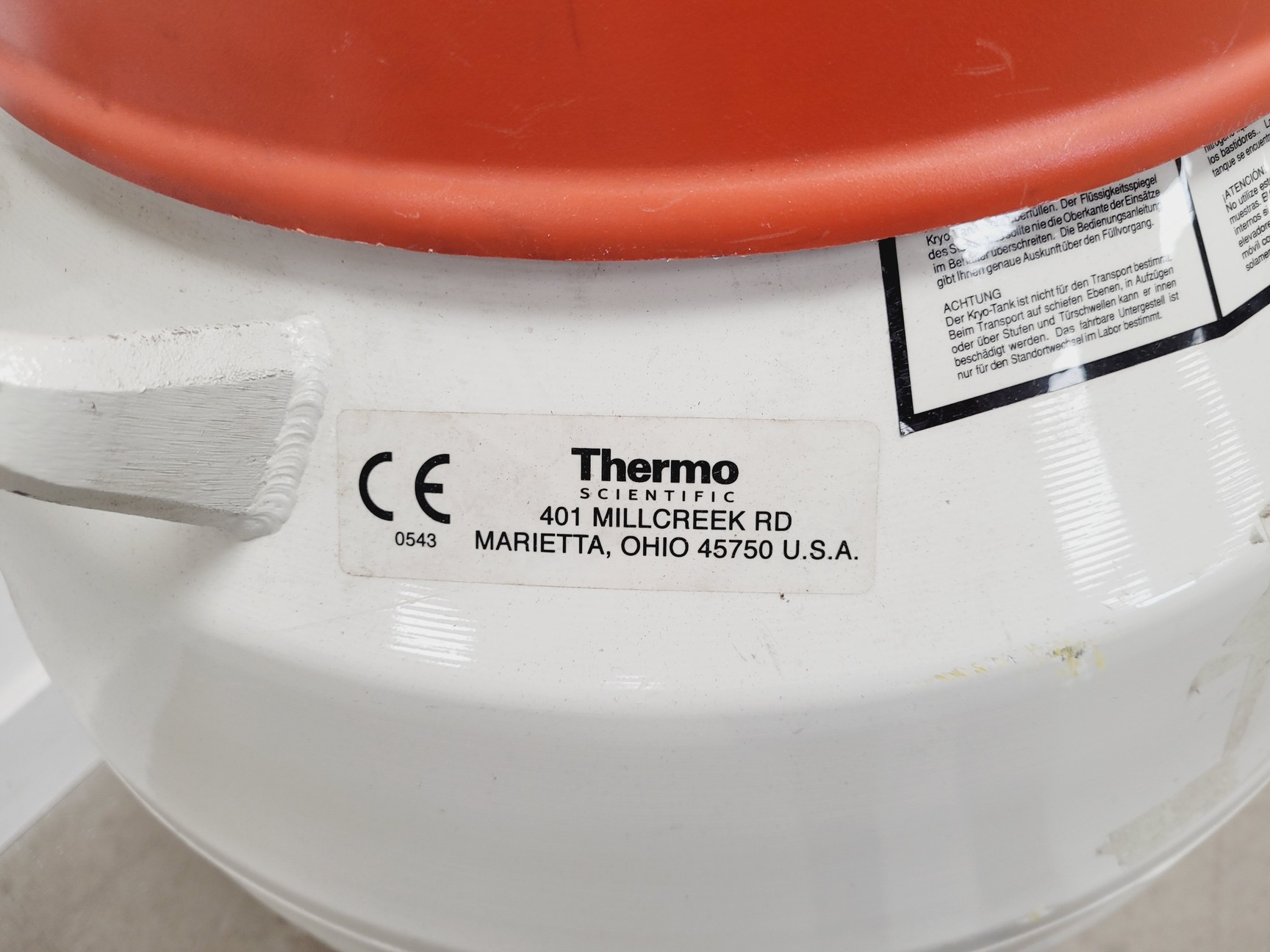 Image of Thermo Scientific Locator 4 Plus Cryogenic Rack & Box System w Level Monitor