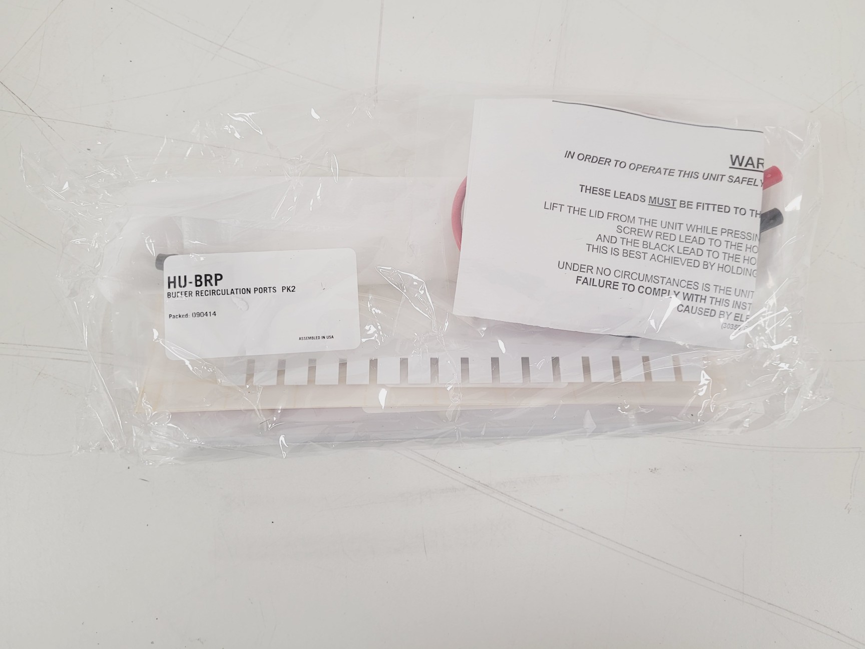Image of 15x VWR Maxi 20 Electrophoresis Horizontal Gel Tanks Lab