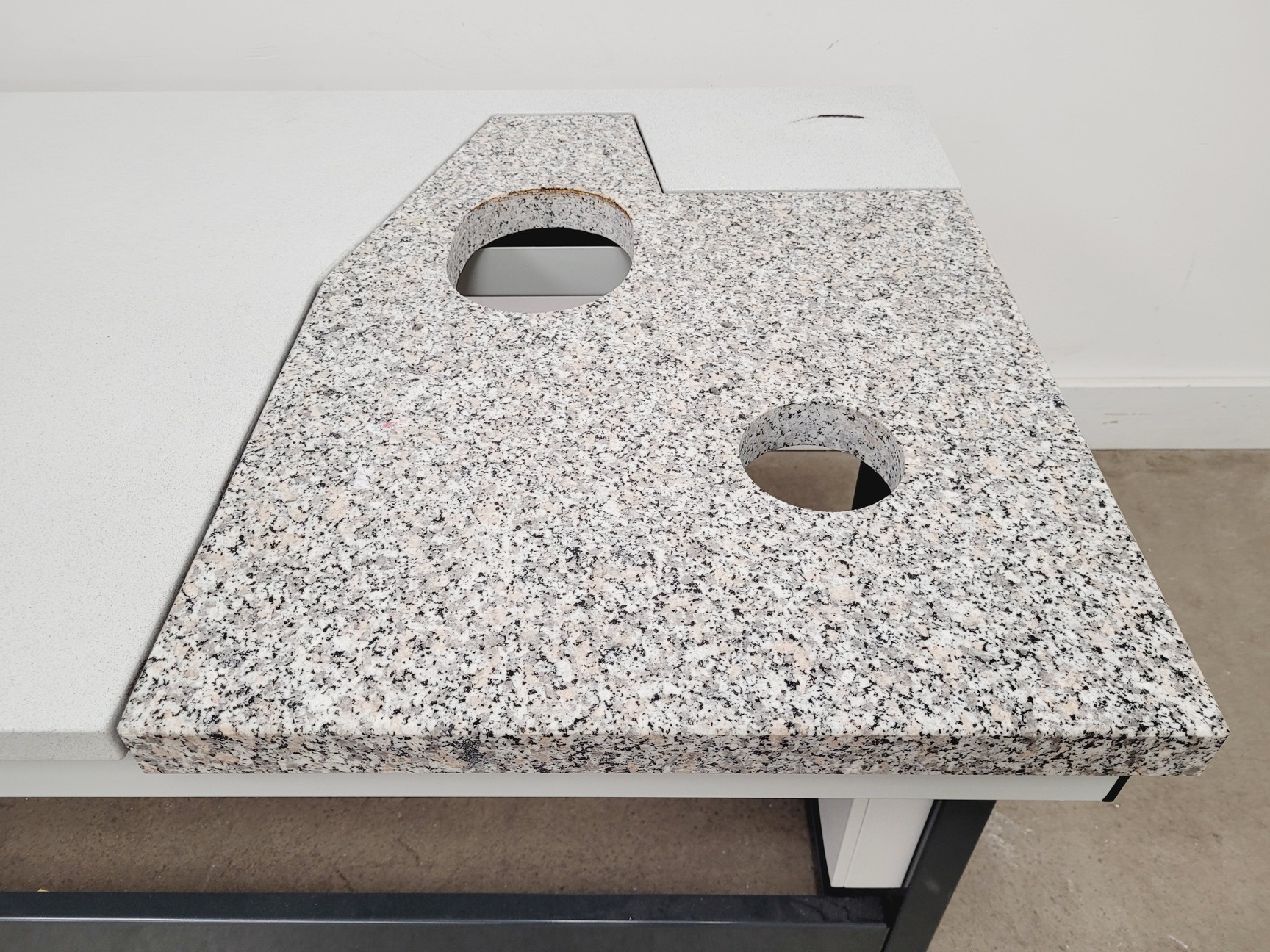 Image of Granite Microscope Table Air Anti Vibration Table (150 L x 80 W x 77 H cm) Lab