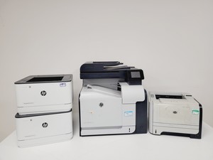 Thumbnail image of 4 x HP LaserJet Printers – Pro 500 Colour MFP, P2055dn, and 2 x Pro 3002dwe
