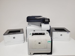 Thumbnail image of 4 x HP LaserJet Printers – Pro 500 Colour MFP, P2055dn, and 2 x Pro 3002dwe
