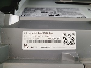 Thumbnail image of 4 x HP LaserJet Printers – Pro 500 Colour MFP, P2055dn, and 2 x Pro 3002dwe