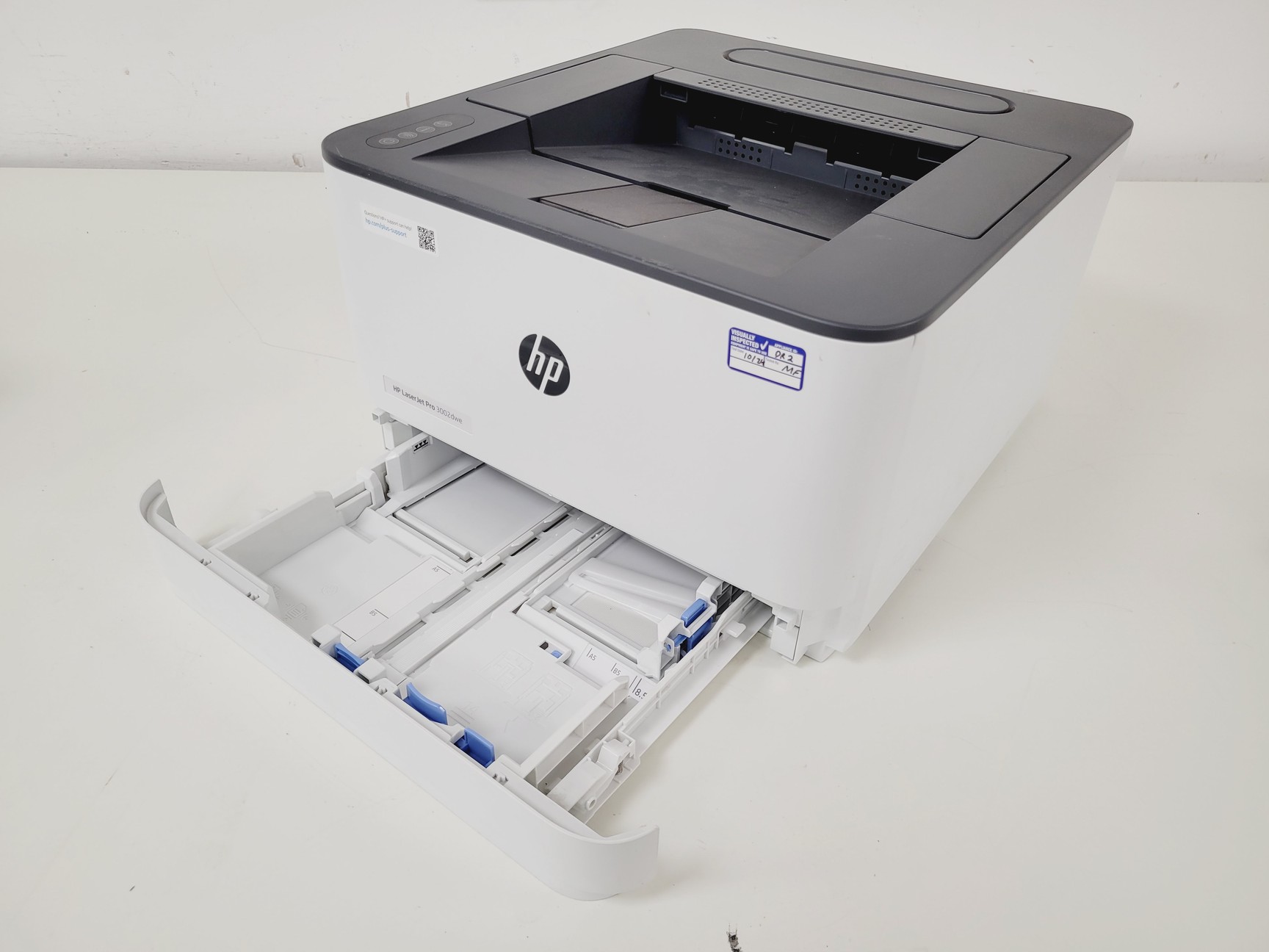 Image of 4 x HP LaserJet Printers – Pro 500 Colour MFP, P2055dn, and 2 x Pro 3002dwe