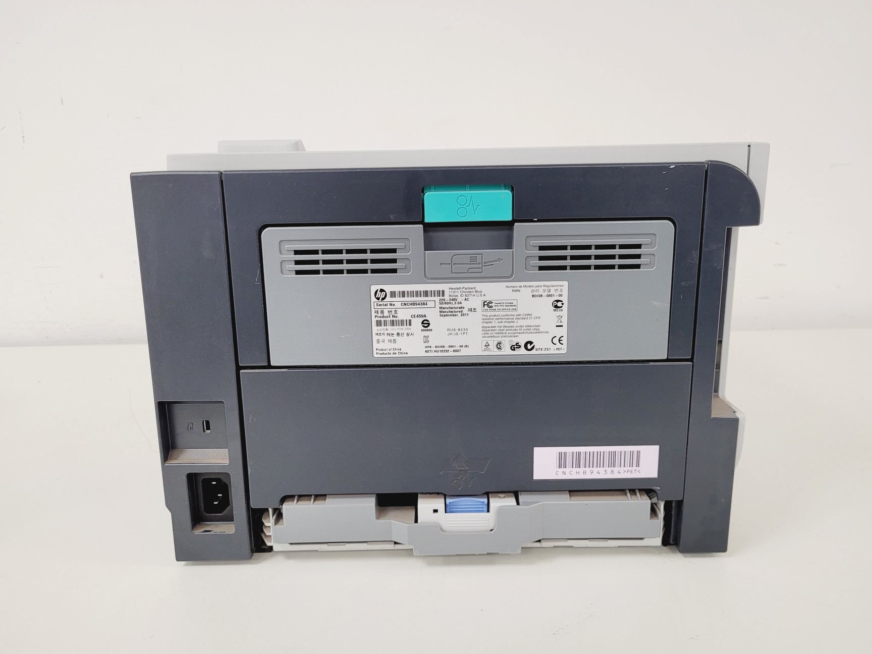Image of 4 x HP LaserJet Printers – Pro 500 Colour MFP, P2055dn, and 2 x Pro 3002dwe