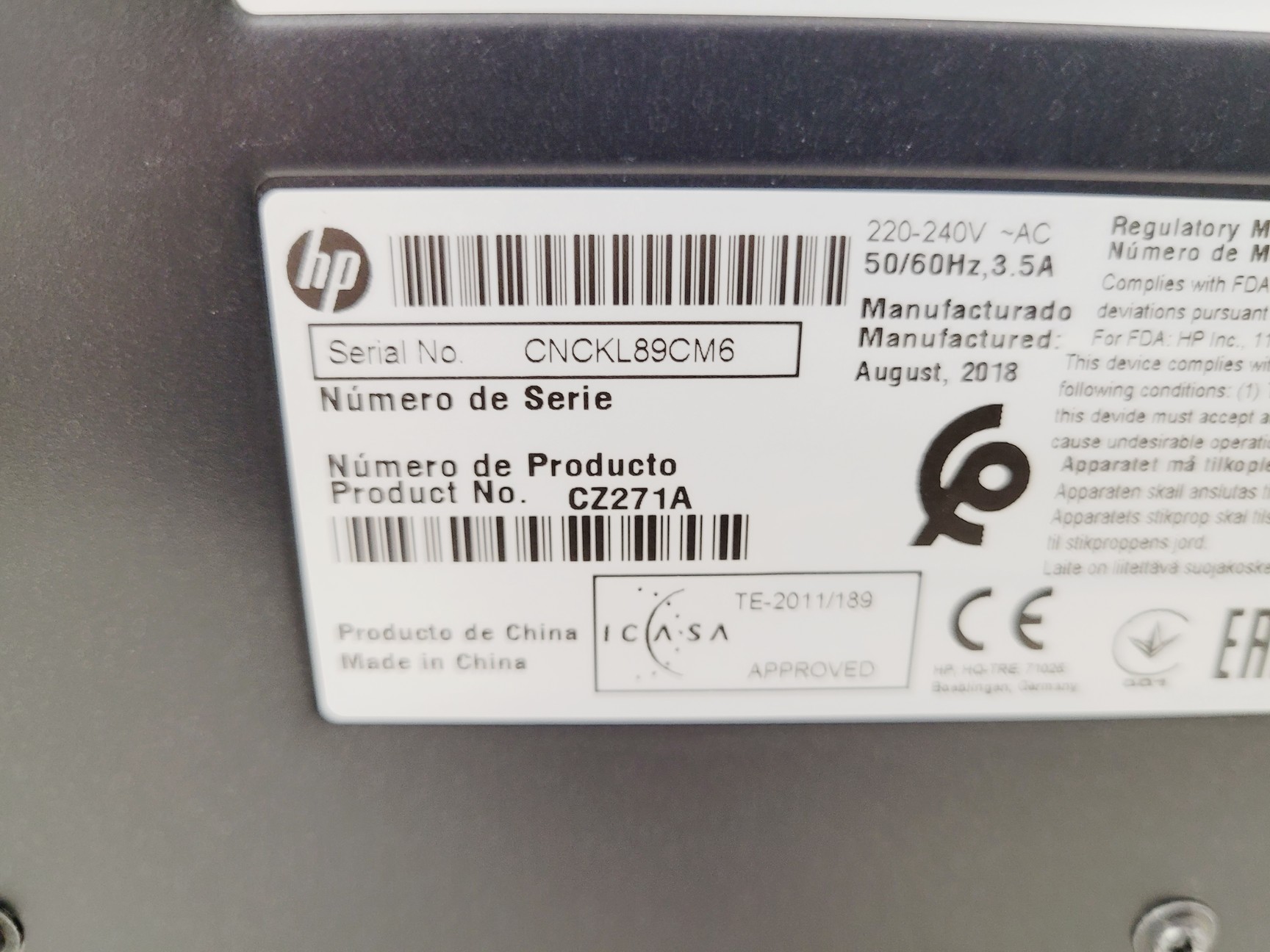 Image of 4 x HP LaserJet Printers – Pro 500 Colour MFP, P2055dn, and 2 x Pro 3002dwe