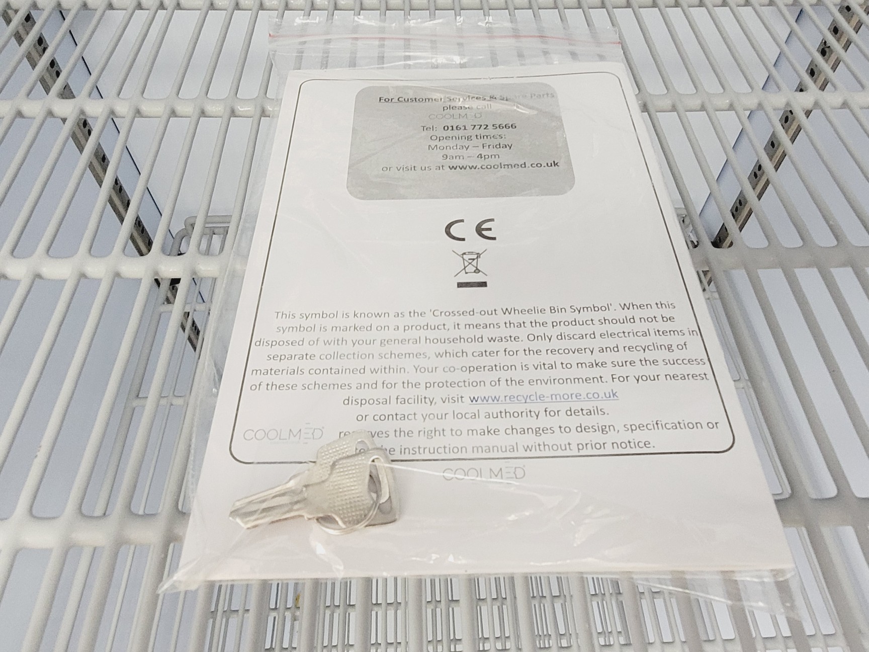 Image of Coolmed CMS400 Medical/Pharmacy Refrigerator