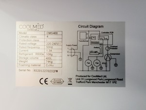 Thumbnail image of Coolmed CMS400 Medical/Pharmacy Refrigerator