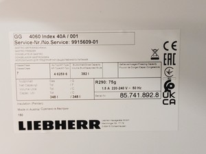Thumbnail image of Liebherr GG 4060 ProfiLine Upright Static Freezer
