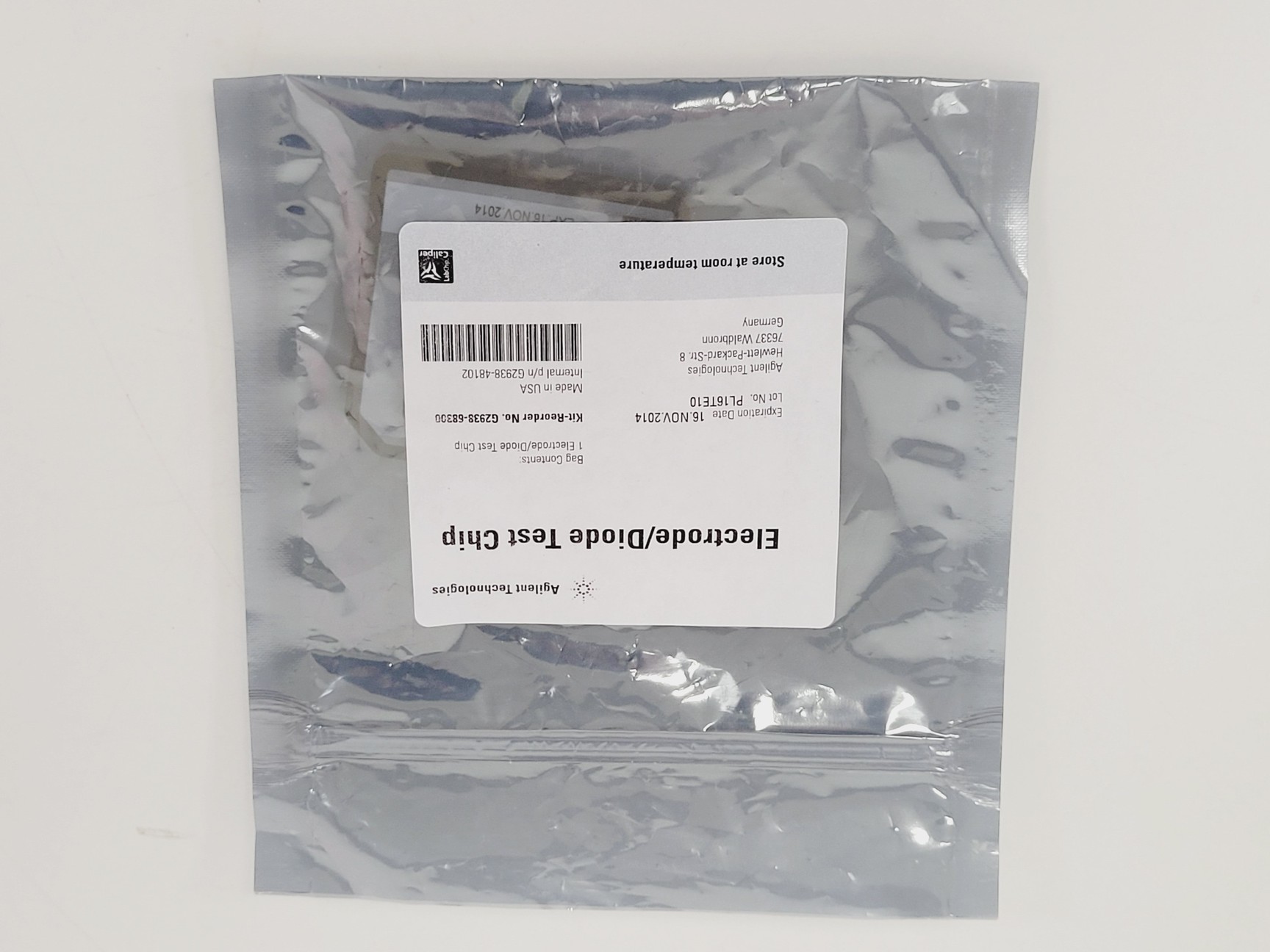 Image of Agilent 2100 G2939A Bioanalyzer System & DNA Chips Spares/Repair Lab