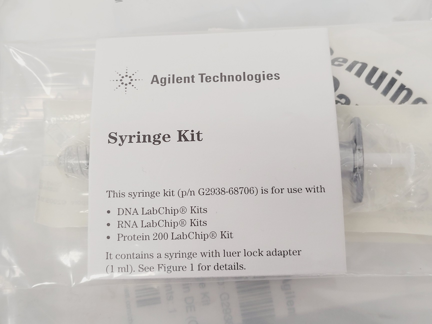 Image of Agilent 2100 G2939A Bioanalyzer System & DNA Chips Spares/Repair Lab