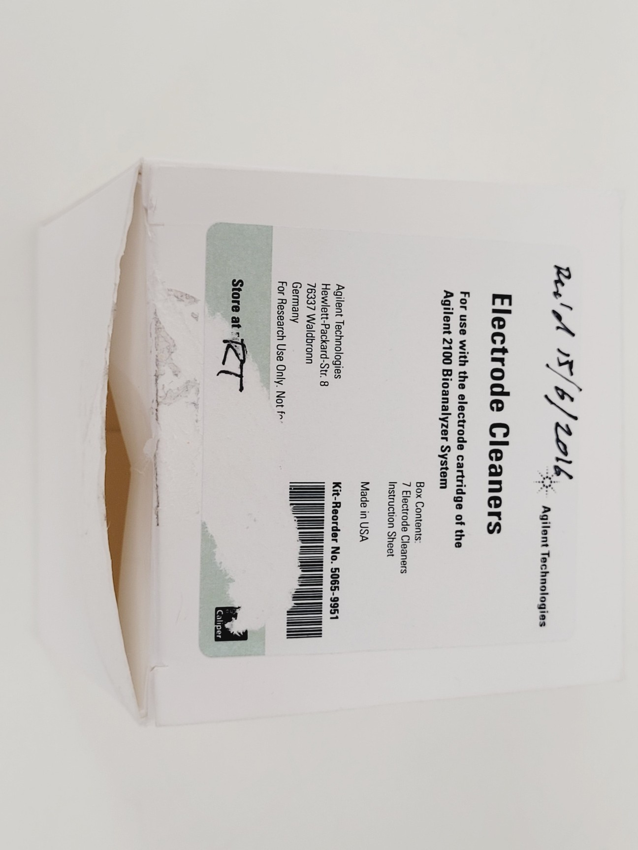 Image of Agilent 2100 G2939A Bioanalyzer System & DNA Chips Spares/Repair Lab