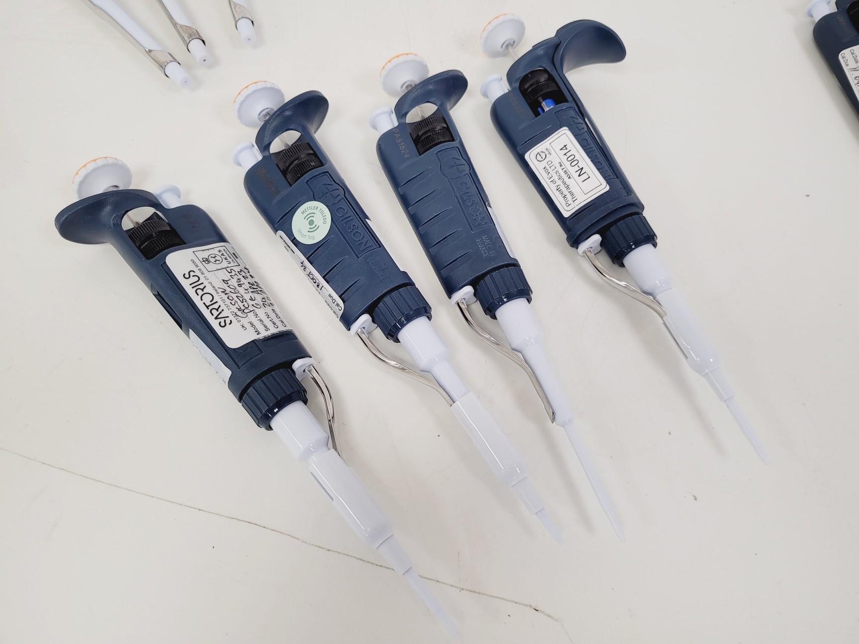 Image of Lot of Mixed Brand Pipettes & Gilson Carrousels Lab