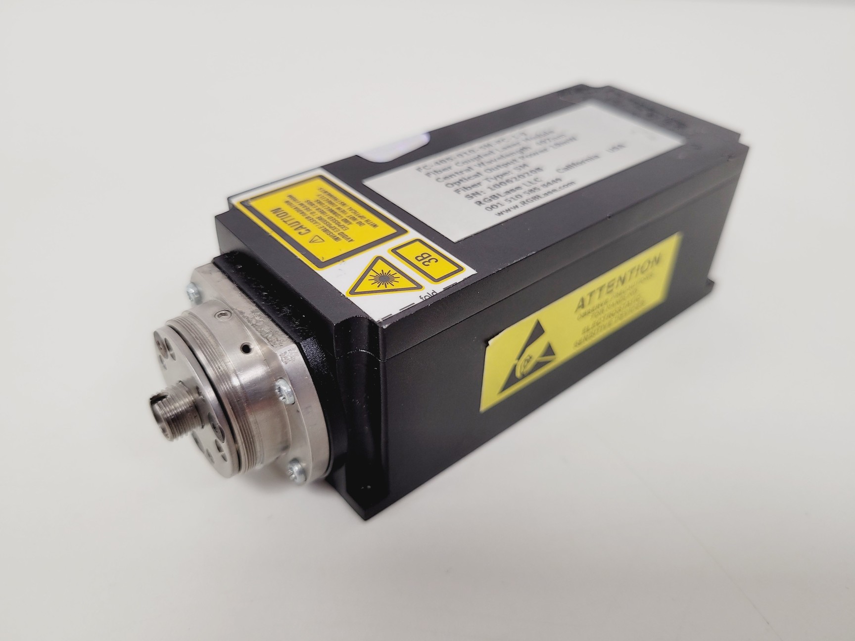 Image of RGBLase Fiber Coupled Laser Module 407nm FC-405-010-SM-PC-1-0