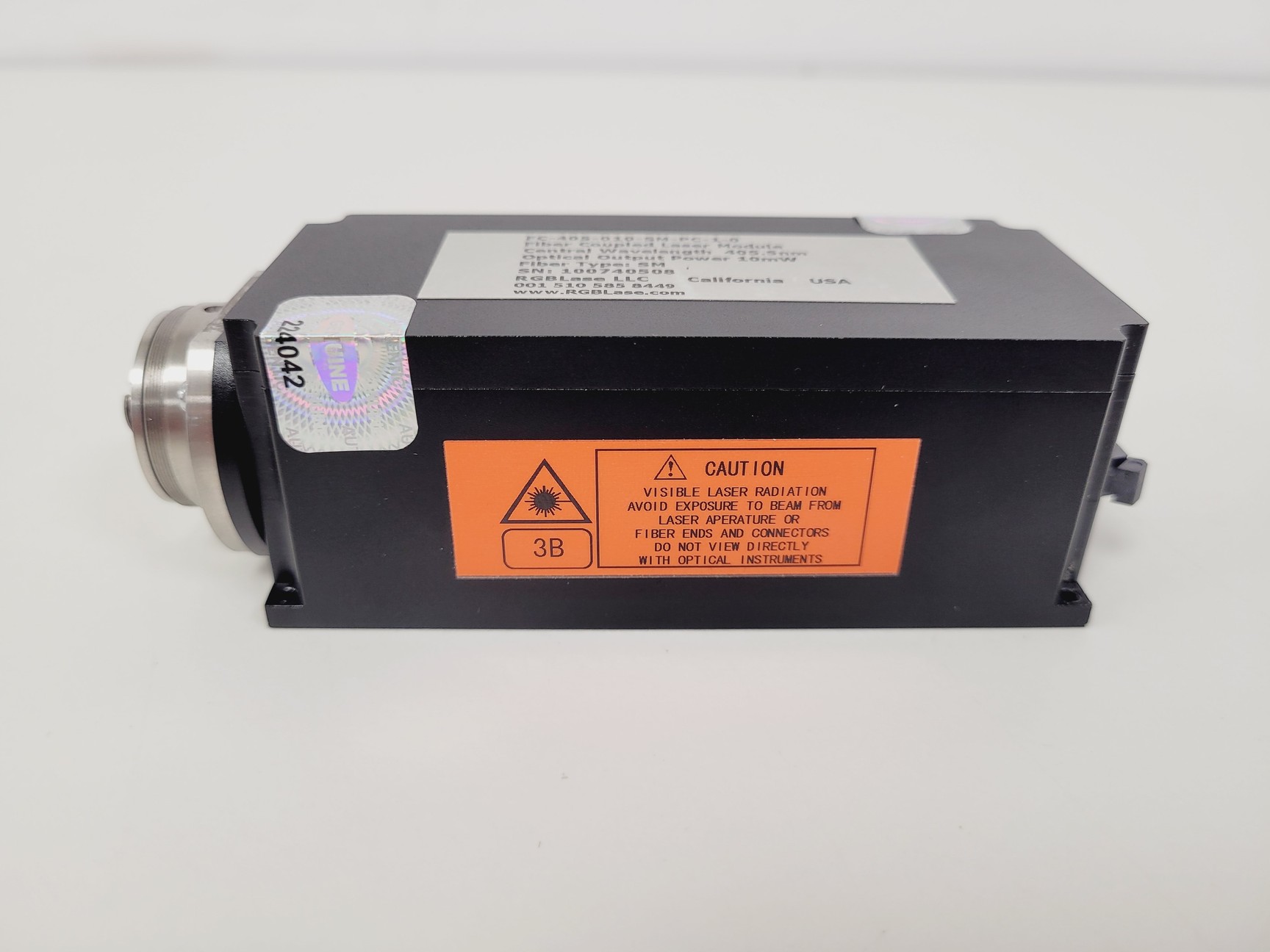 Image of RGBLase Fiber Coupled Laser Module 405.5nm