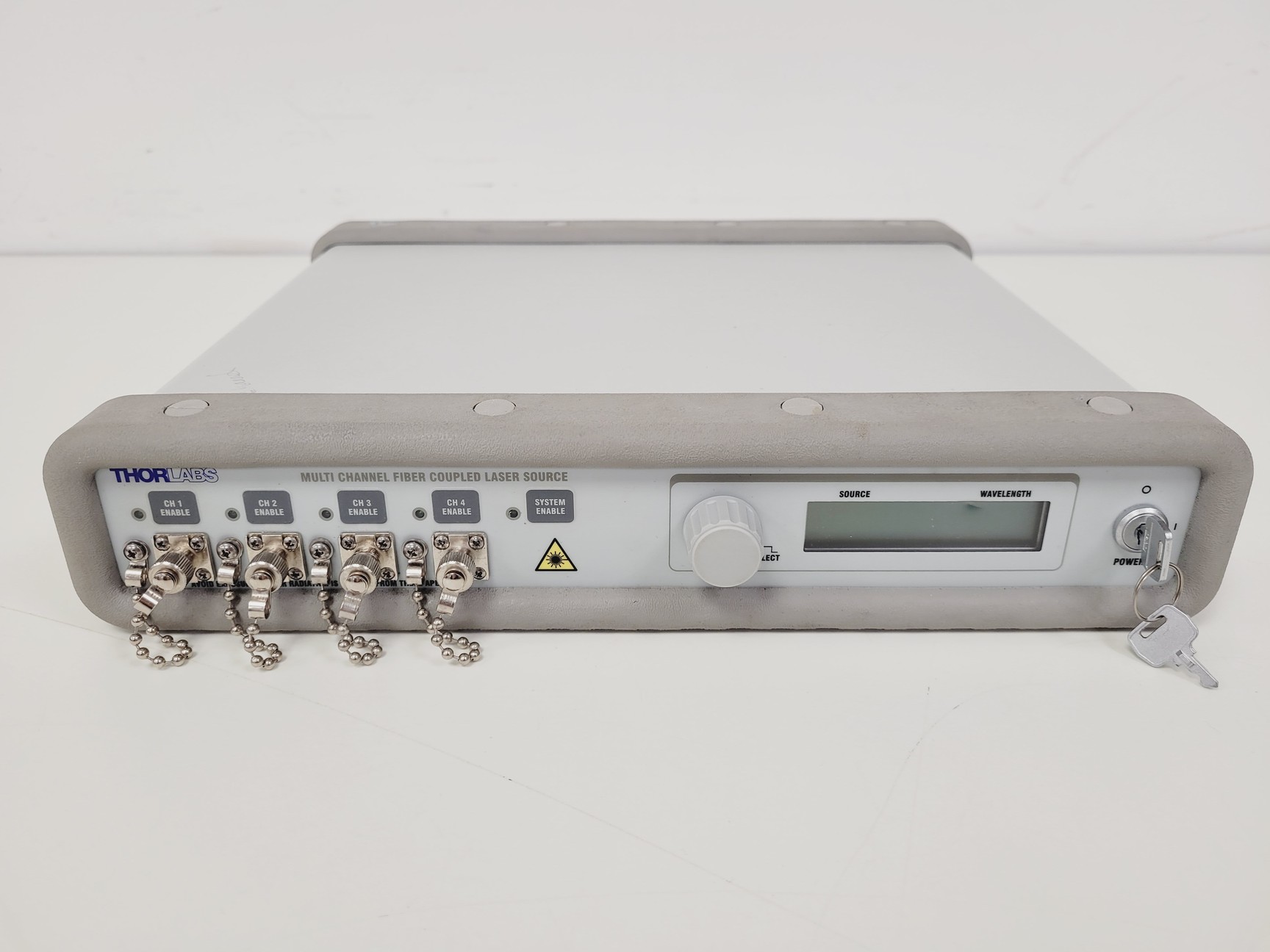 Image of ThorLabs MCLS1 Multi Channel Fiber Coupled Laser Source w/ 4 x Lasers Lab