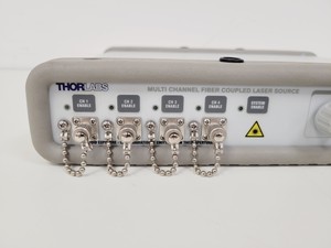 Thumbnail image of ThorLabs Model MCLS1 Multi Channel Fiber Coupled Laser Source w/ 635nm Laser