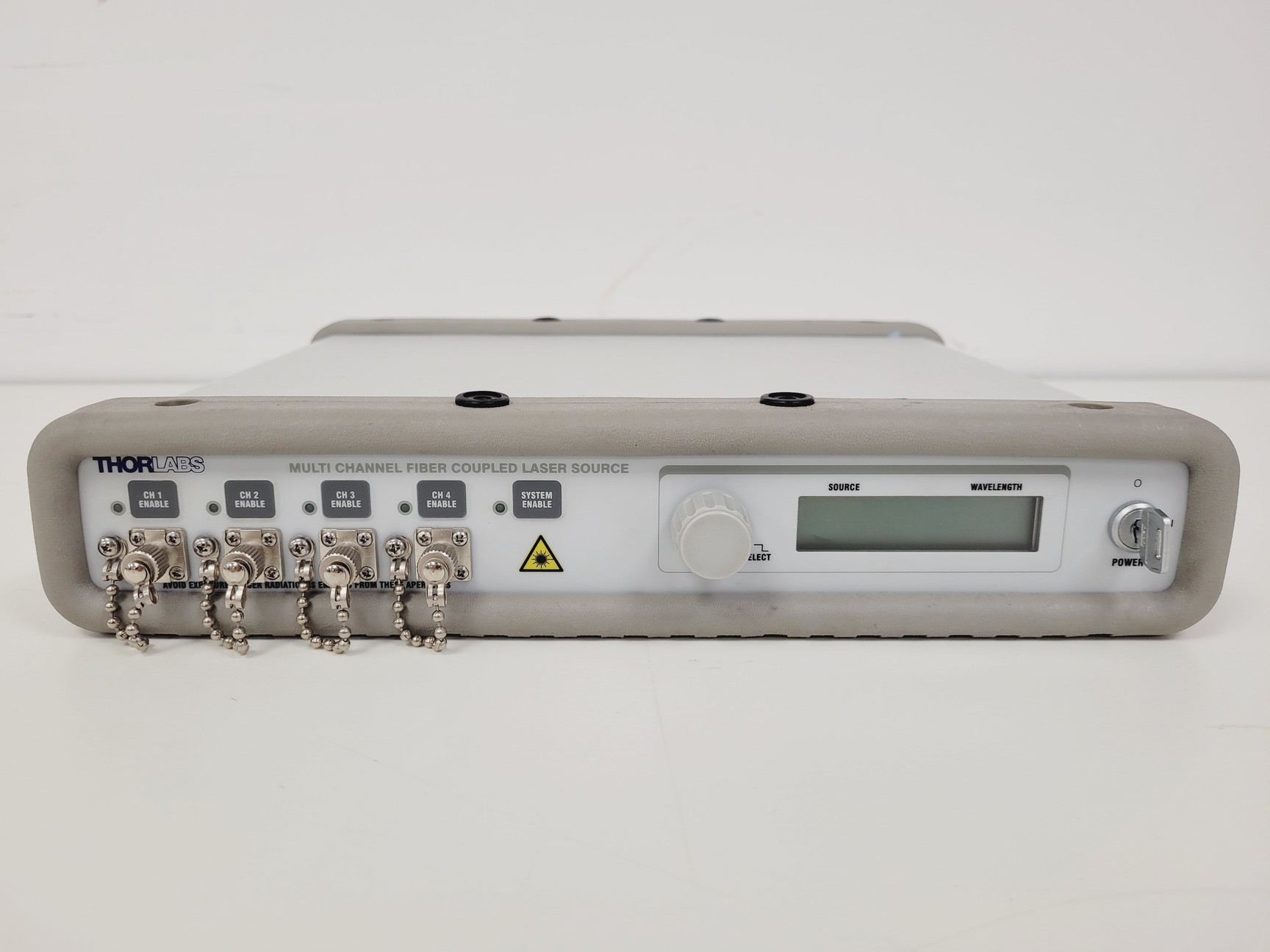 Image of ThorLabs Model MCLS1 Multi Channel Fiber Coupled Laser Source w/ 635nm Laser