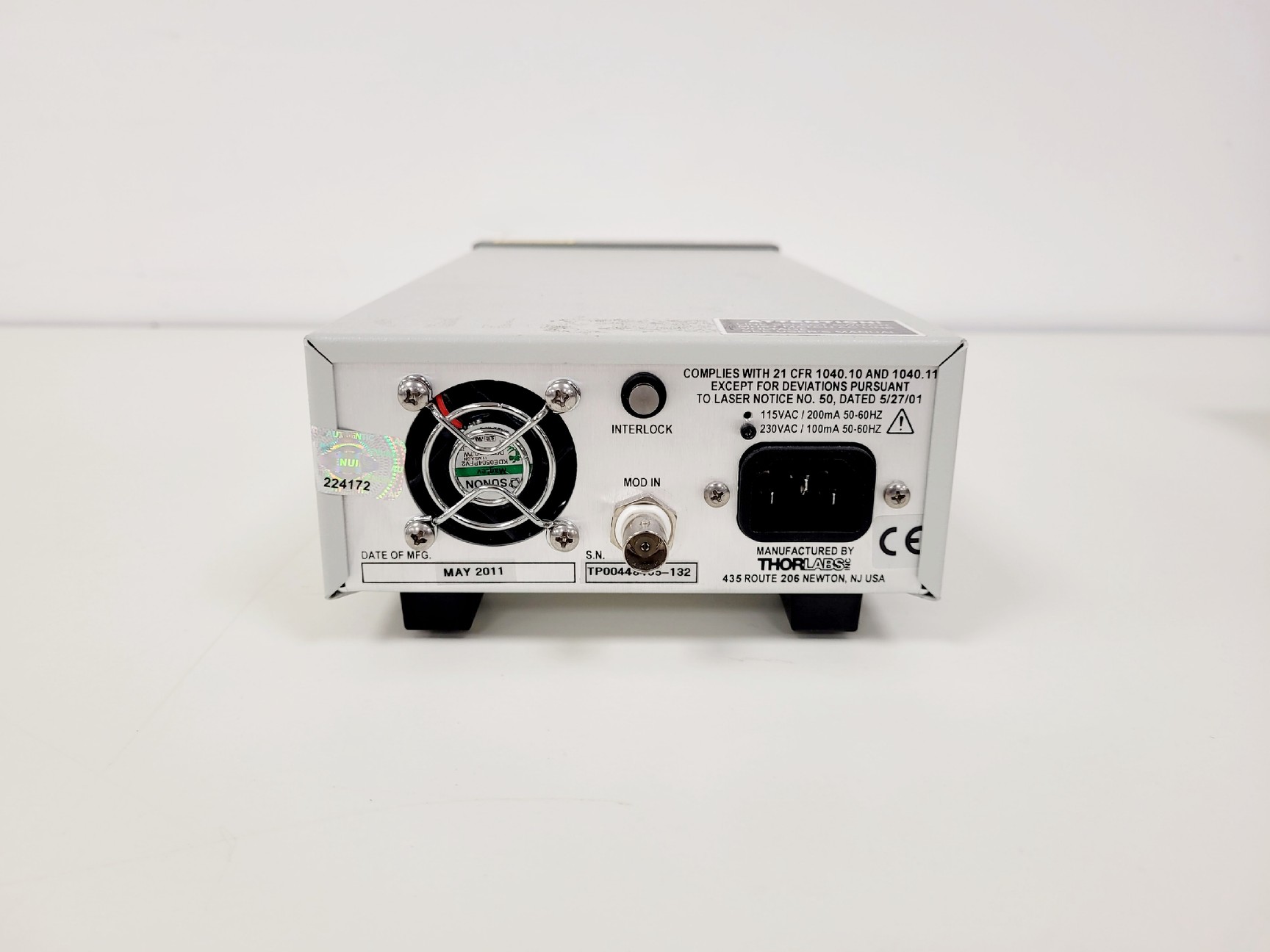 Image of ThorLabs S1FC675 Laser Source 675nm
