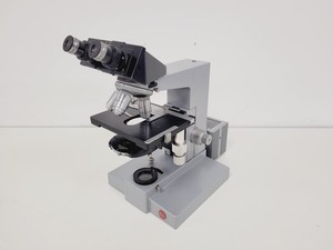 Image of Leitz Dialux Microscope w/ 3 x Objectives Phaco 40x, NPl 16x, Pl Apo Oel 100x