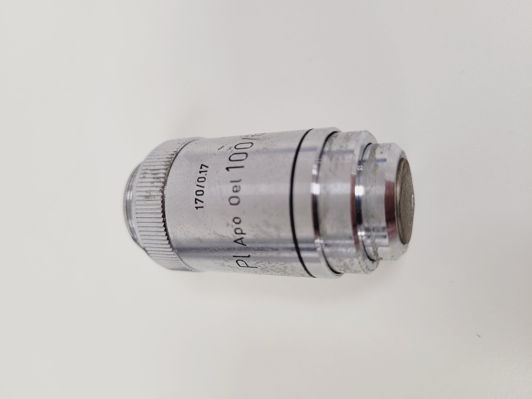 Image of Leitz Dialux Microscope w/ 3 x Objectives Phaco 40x, NPl 16x, Pl Apo Oel 100x