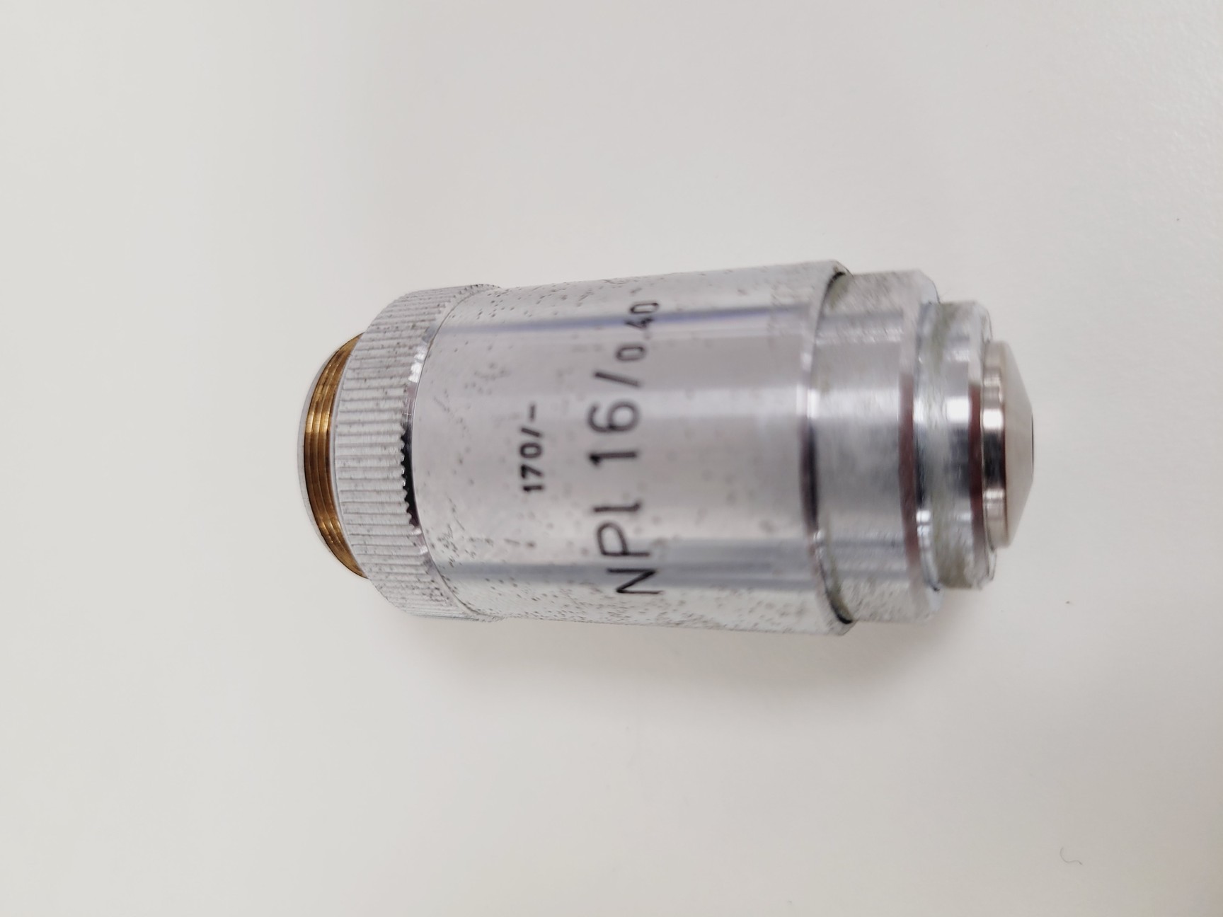 Image of Leitz Dialux Microscope w/ 3 x Objectives Phaco 40x, NPl 16x, Pl Apo Oel 100x