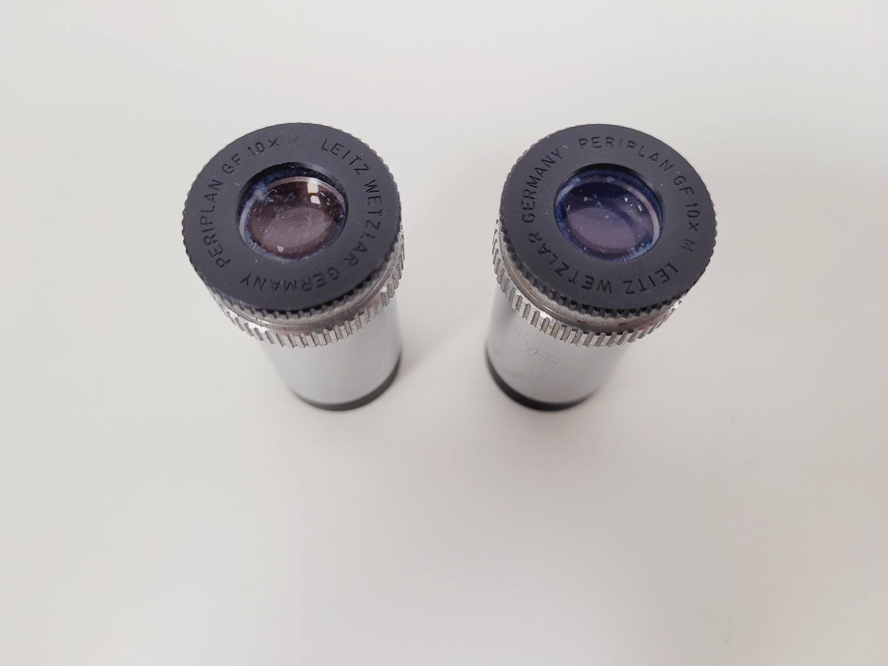 Image of Leitz Dialux Microscope w/ 3 x Objectives Phaco 40x, NPl 16x, Pl Apo Oel 100x