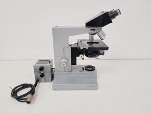 Thumbnail image of Leitz Dialux Microscope w/ 3 x Objectives Phaco 40x, NPl 16x, Pl Apo Oel 100x