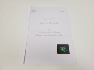 Thumbnail image of GESIM MicCell Microfluidic Flow Cell Instrument W/ PC, Accessories and Software