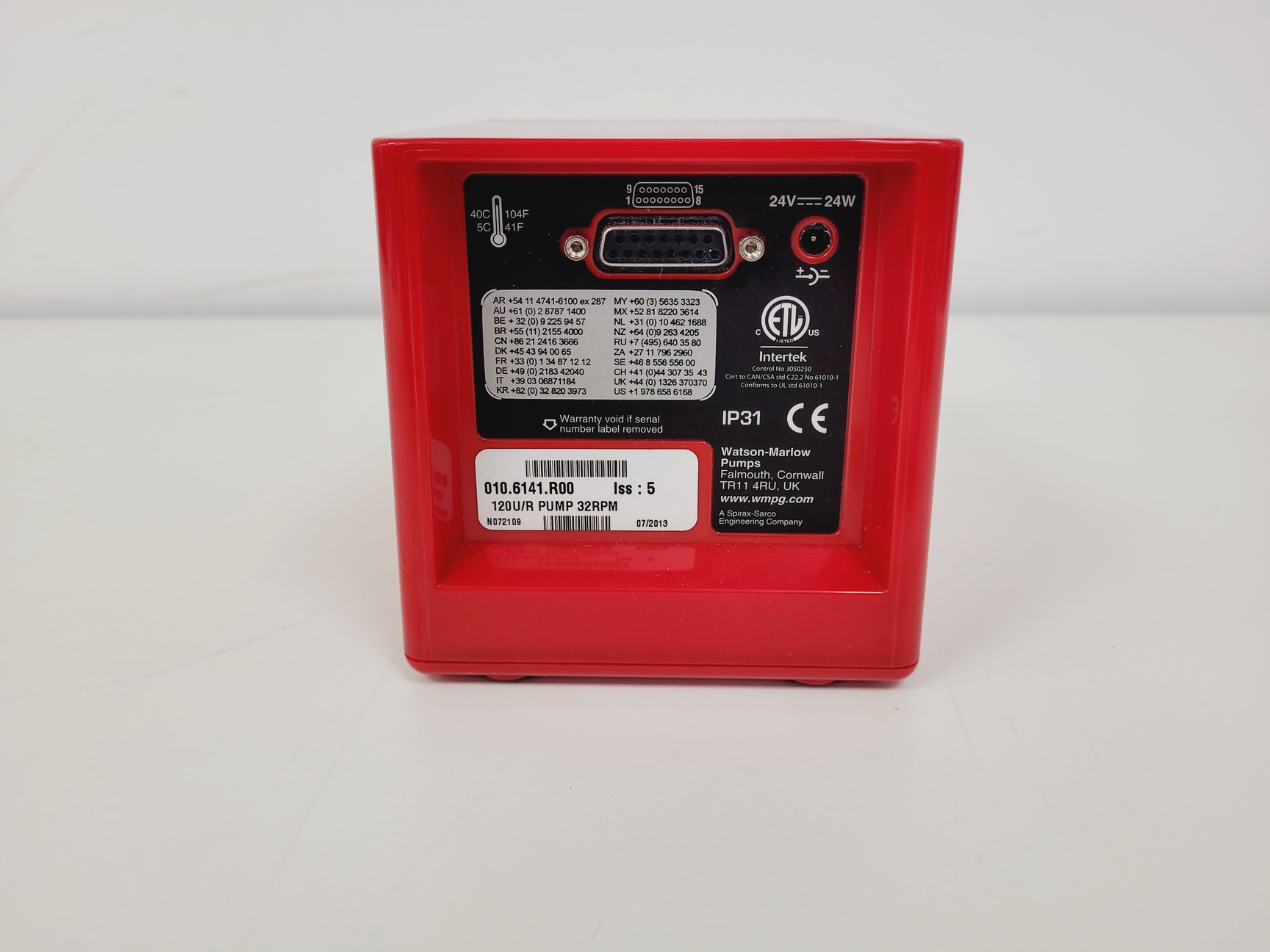 Image of Watson Marlow 120U /R Pump 32 RPM