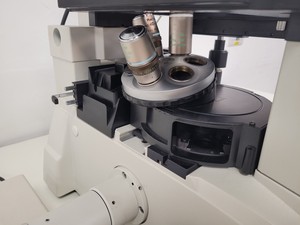 Thumbnail image of Nikon Eclipse TE2000-U Microscope W/ 3 x Objectives and PSU