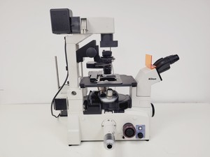 Thumbnail image of Nikon Eclipse TE2000-U Microscope W/ 3 x Objectives and PSU