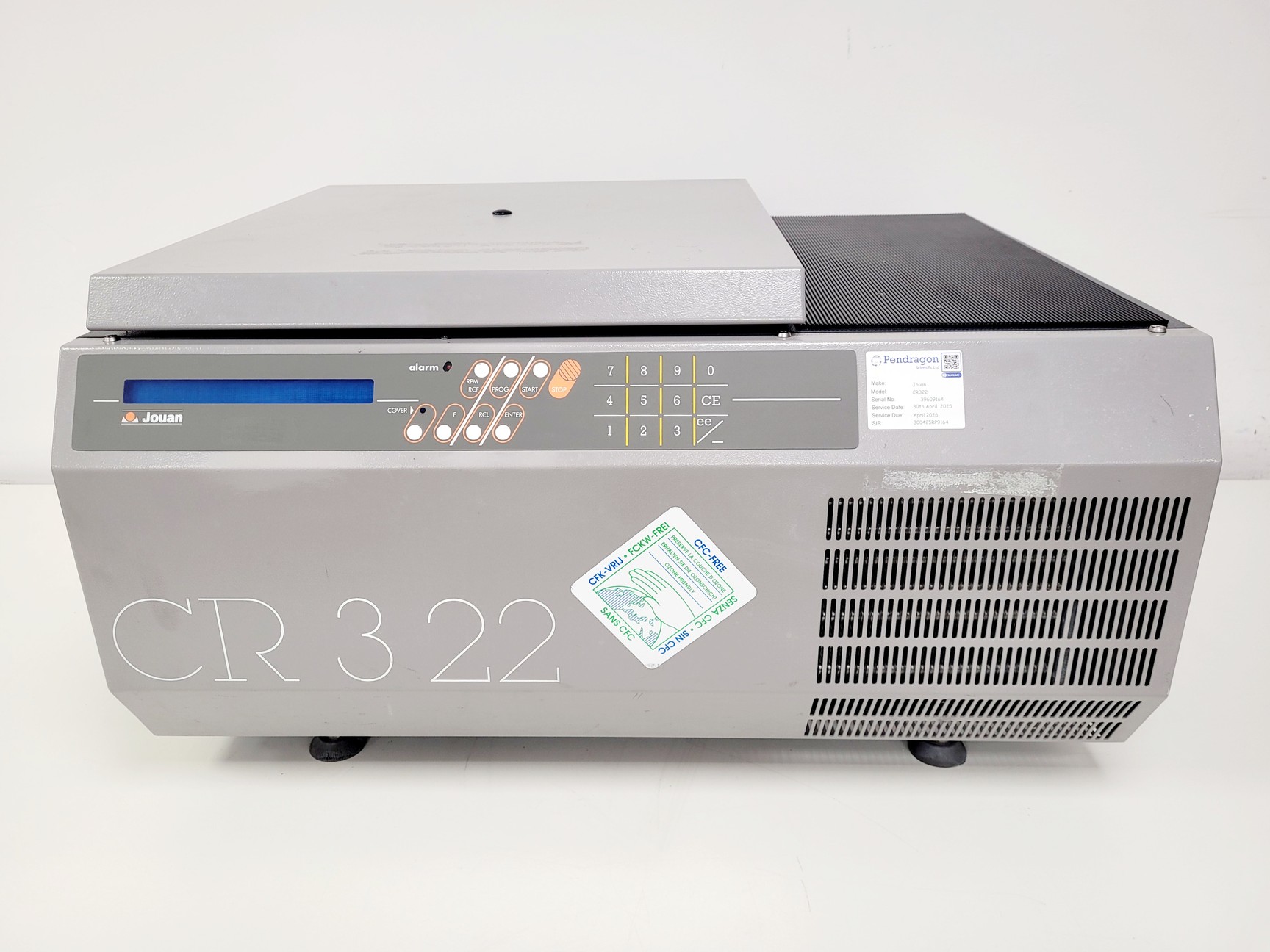 Image of Jouan CR3-22 Benchtop Centrifuge