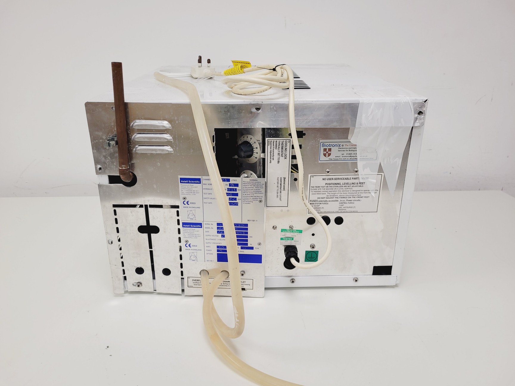 Image of Astell AMB220 Autoclave Spares/Repair (Cracked Chamber) Lab