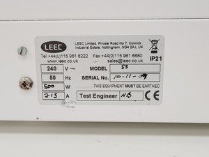 Thumbnail image of LEEC Drying Cabinet Model SS Lab