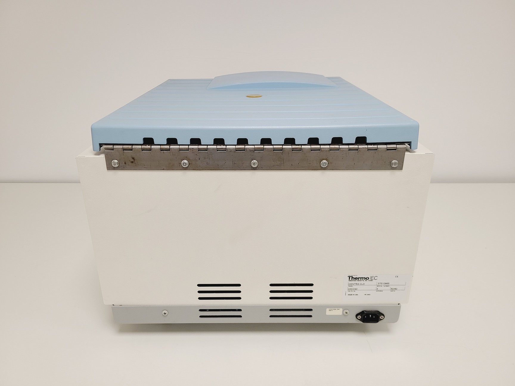 Image of Thermo IEC Centra CL3 w/ 244 Swing-out Rotor & 2 x 50221 96-Well Plates Buckets 