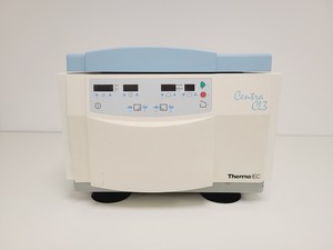Thumbnail image of Thermo IEC Centra CL3 w/ 244 Swing-out Rotor & 2 x 50221 96-Well Plates Buckets 