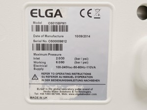 Thumbnail image of ELGA PURELAB Option-S Water Purifier with 75L Reservoir