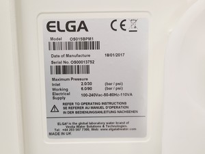 Thumbnail image of ELGA PURELAB Option DV 35 Water Purifier