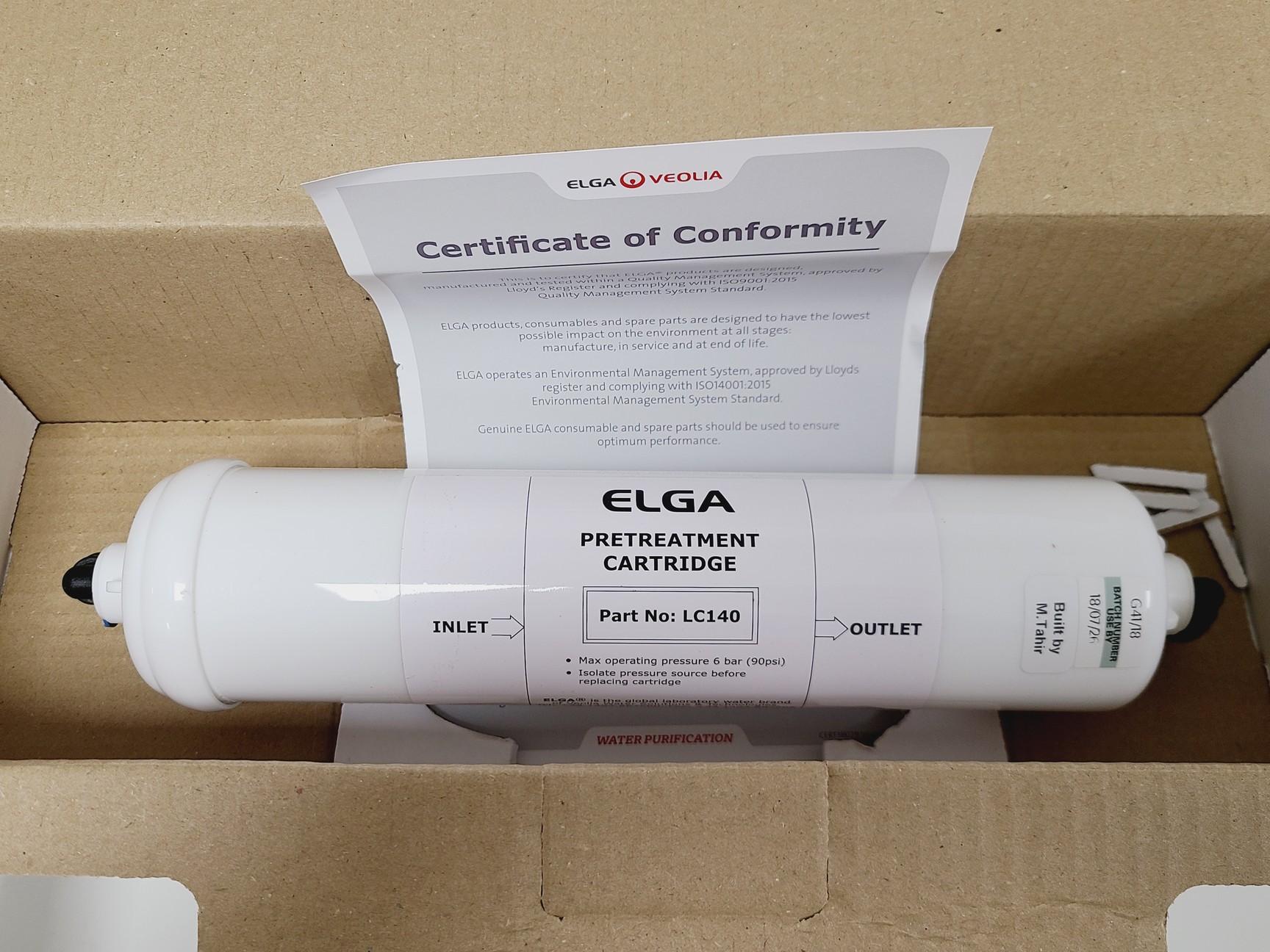Image of ELGA PURELAB Option DV 35 Water Purifier