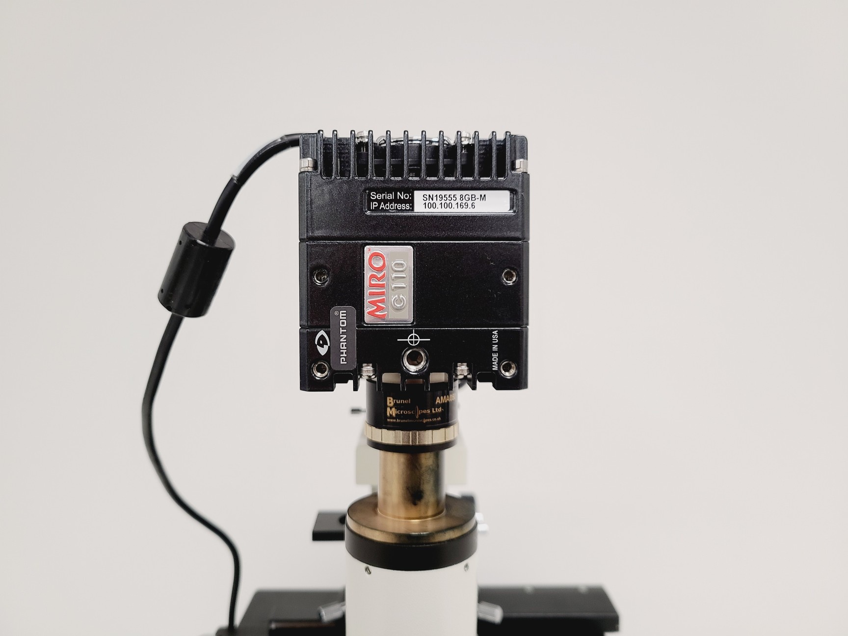 Image of Microfluidic Setup W/ Ametek Phantom Miro C110, Nemesys Base/Pumps & ChipGenie