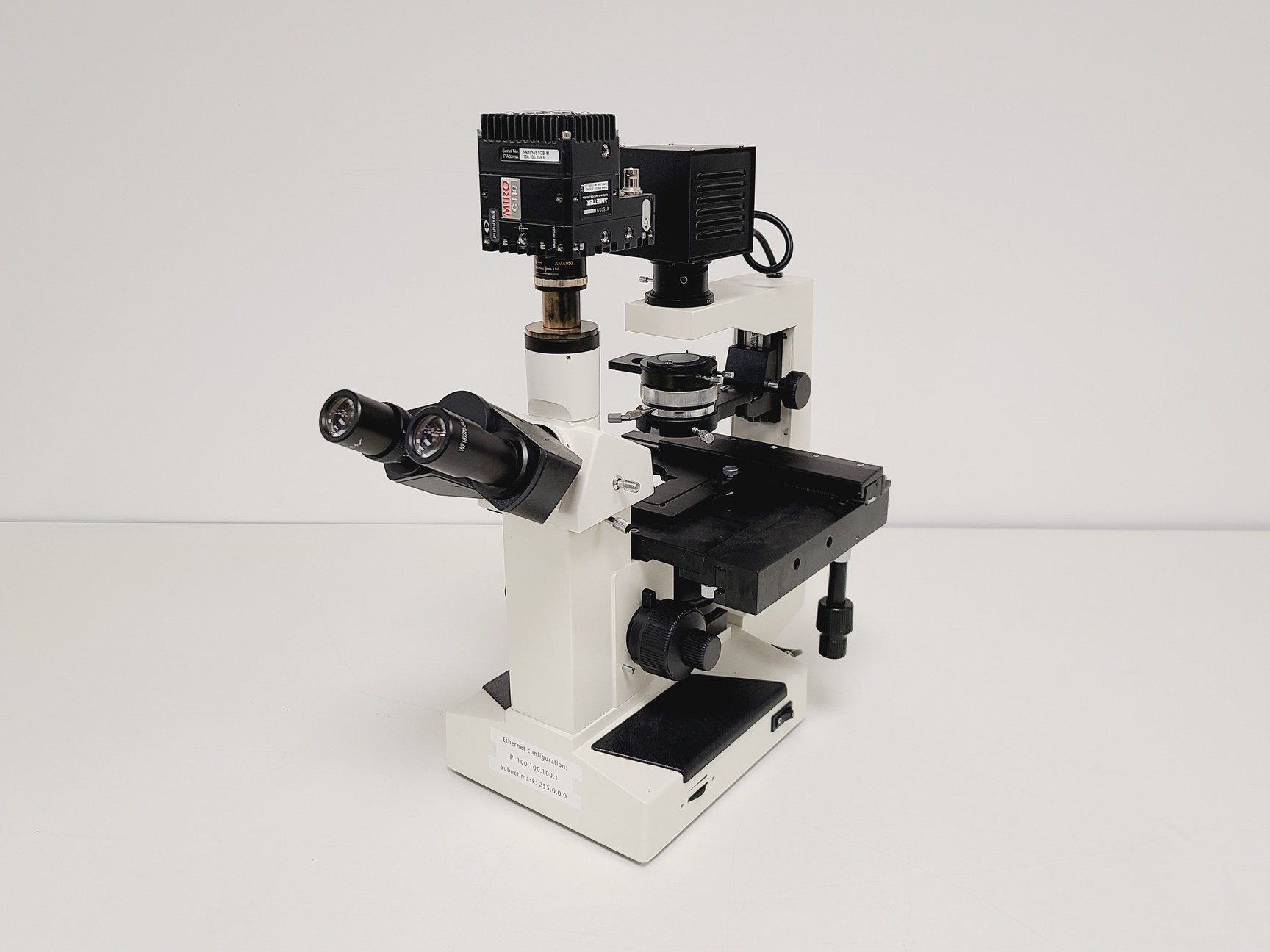 Image of Microfluidic Setup W/ Ametek Phantom Miro C110, Nemesys Base/Pumps & ChipGenie