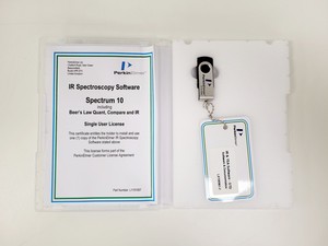 Thumbnail image of PerkinElmer Spectrum One FR-IR Spectrometer W/ ATR Sampling Accessory & Software