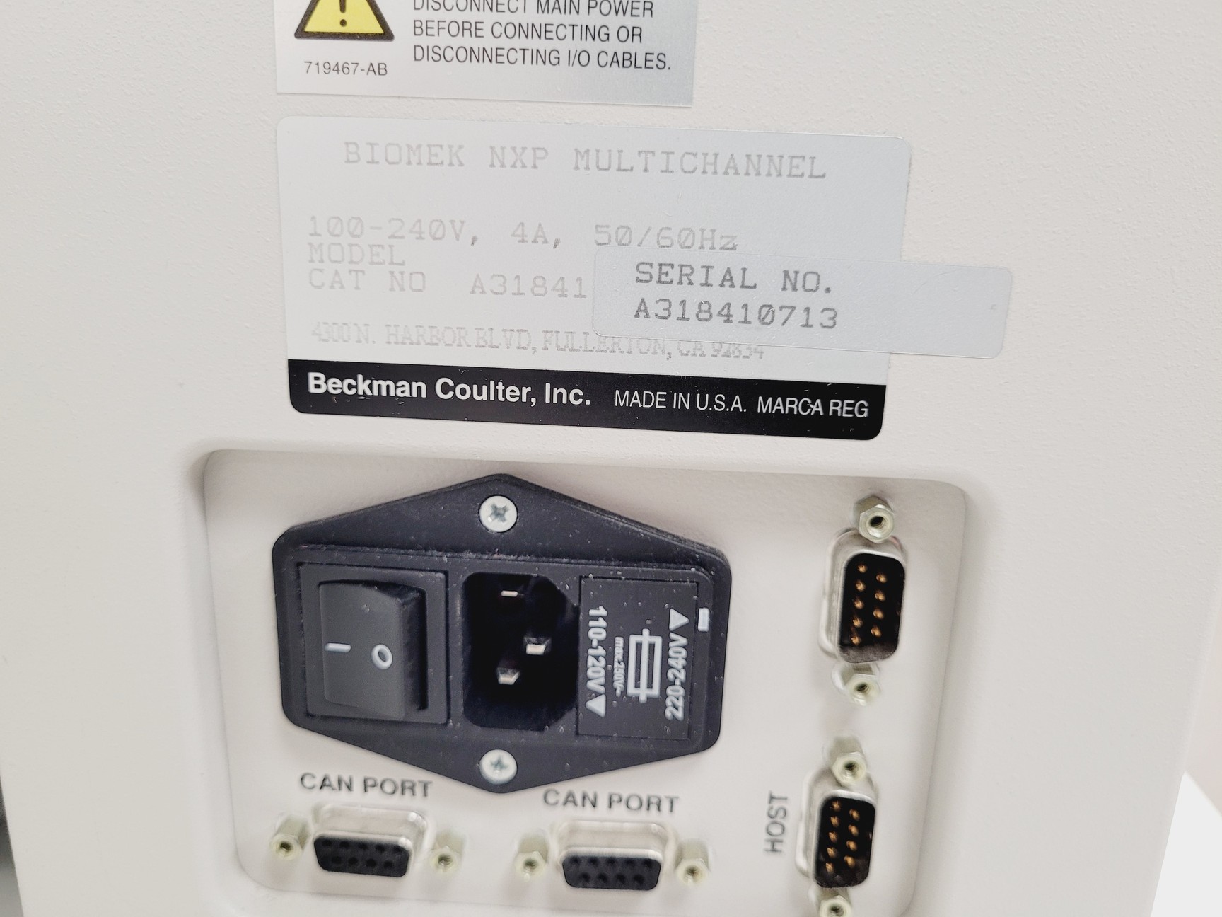 Image of Beckman Coulter BioMek NXp Laboratory Automation System Lab