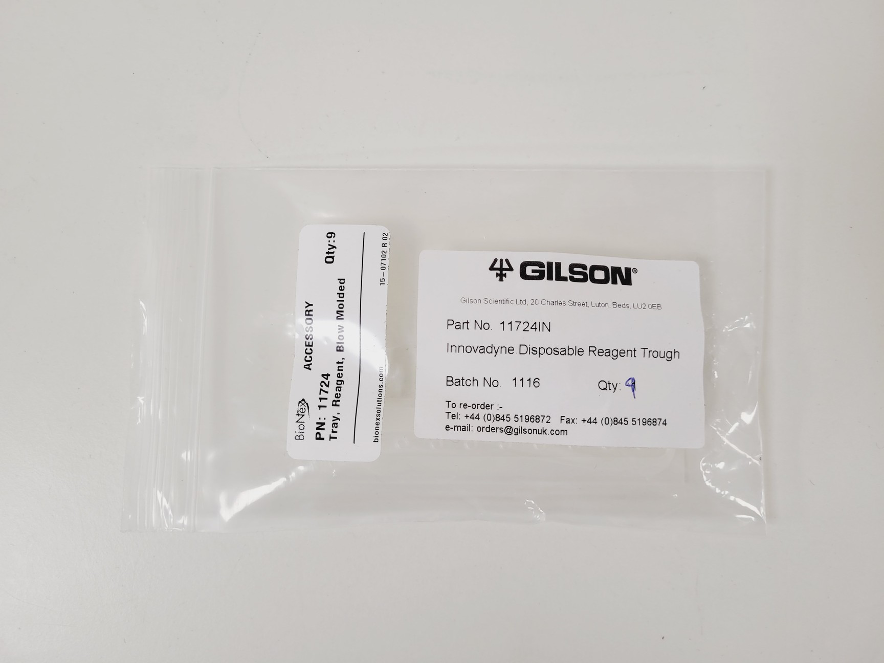 Image of BioNex Nanodrop W/ NS-2 Stage & UVR-M Chamber System Lab